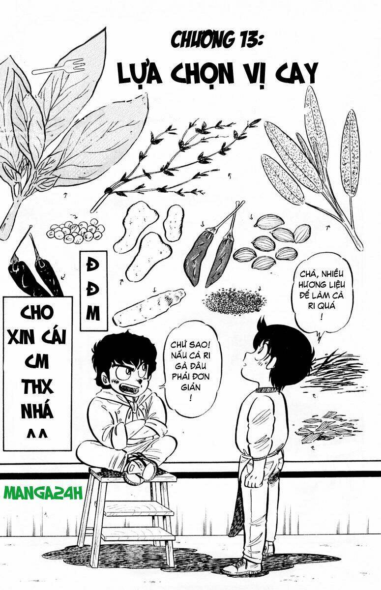 mister ajikko (siêu đầu bếp tí hon) chapter 13 1