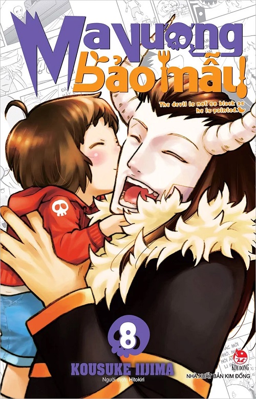 Sách - Ma vương bảo mẫu - Tập 8