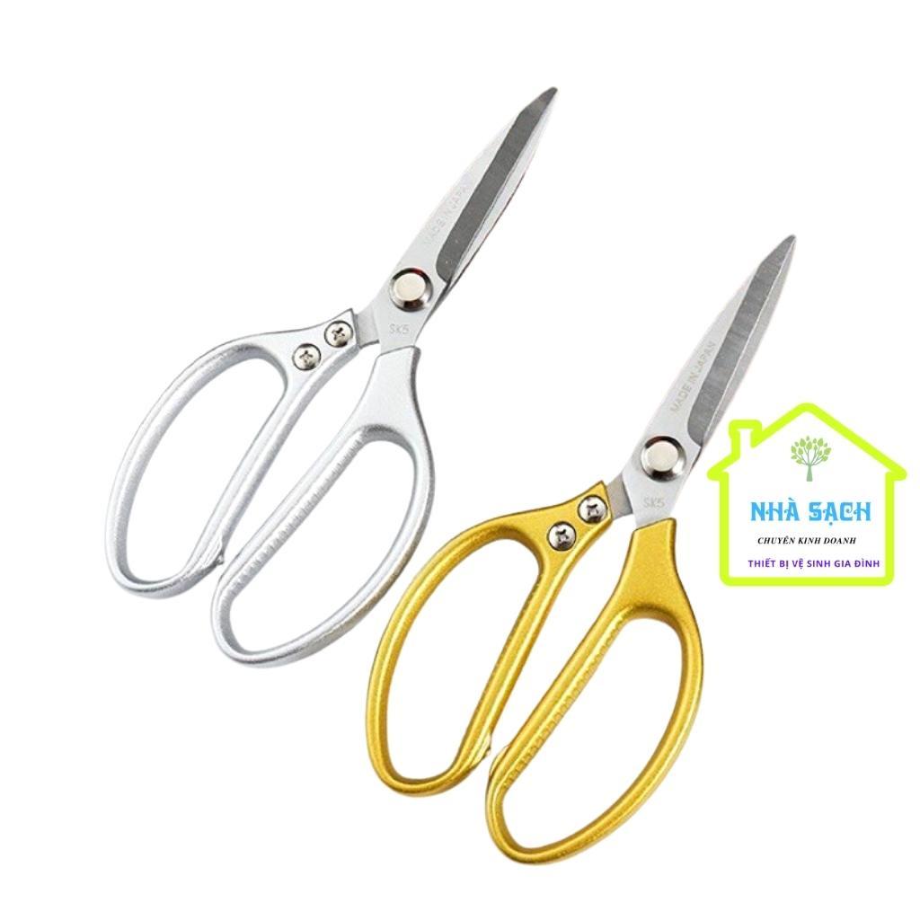 Kéo Nhật SK-5 Lưỡi Thép Cán Vàng - Hàng Nội Địa Nhật