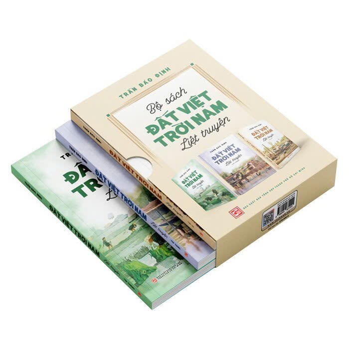 Bộ sách Đất Việt Trời Nam liệt truyện (Bộ 3 cuốn) - Trần Bảo Định - NXB