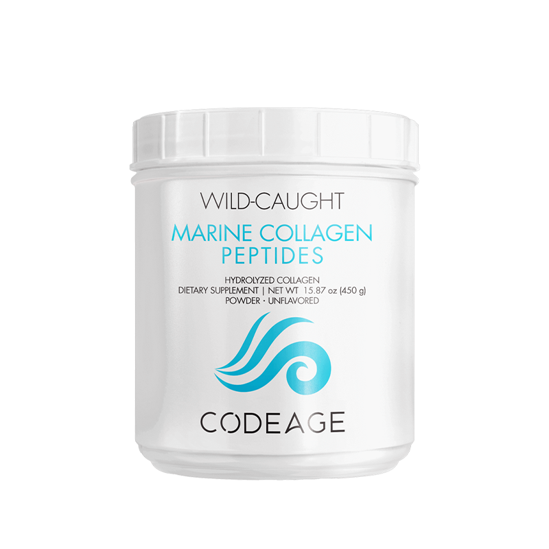 Bột collagen từ cá bổ sung collagen và chống lão hóa da CodeAge Wild Caught Marine Collagen Peptides Powder 450g
