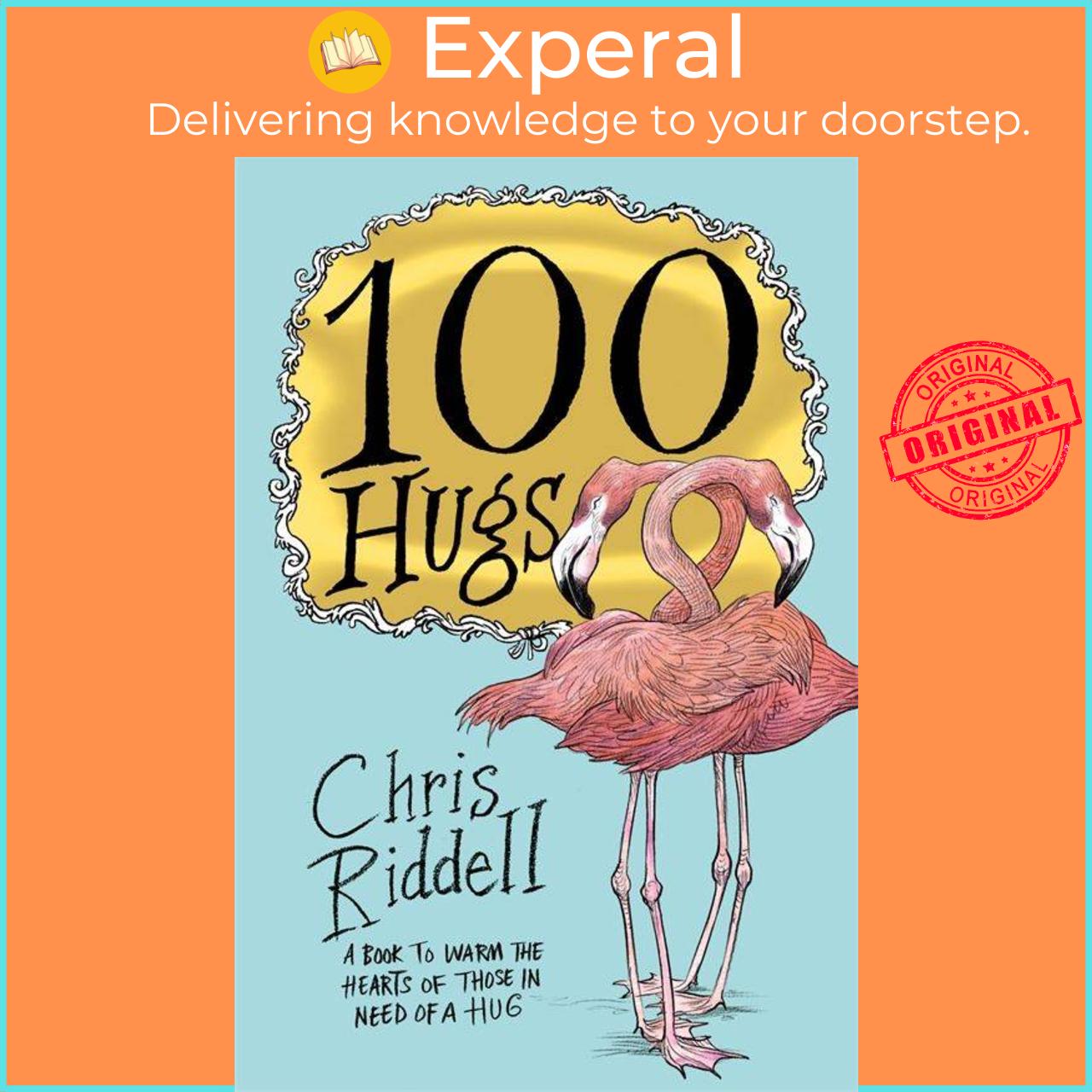 Sách - 100 Hugs by Chris Riddell (UK edition, paperback)