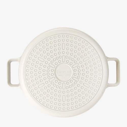 Nồi Neoflam Fika 24cm. Đường kính 24cm I Thành cao 12cm I Thể tích 3.8L I Trọng lượng 2100g I Dùng bếp từ.