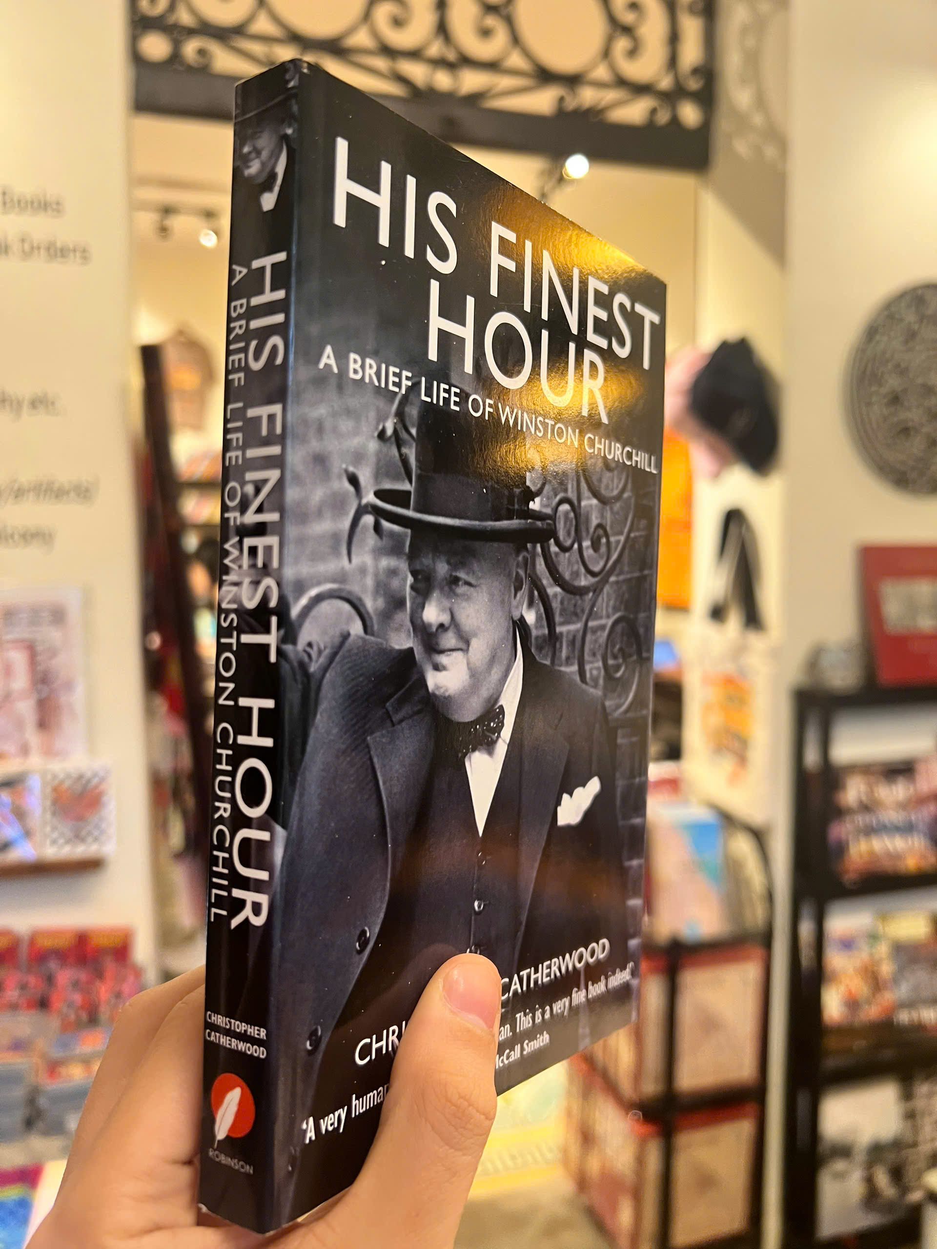 Sách - His Finest Hour: A Brief Life of Winston Churchill | Biography / History / Ngoại văn Tiểu sử