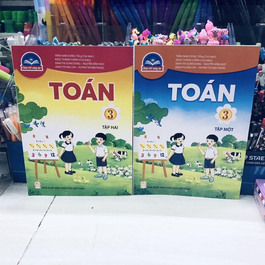 set bìa bao toán,vbt lớp 3 chân trời sáng tạo