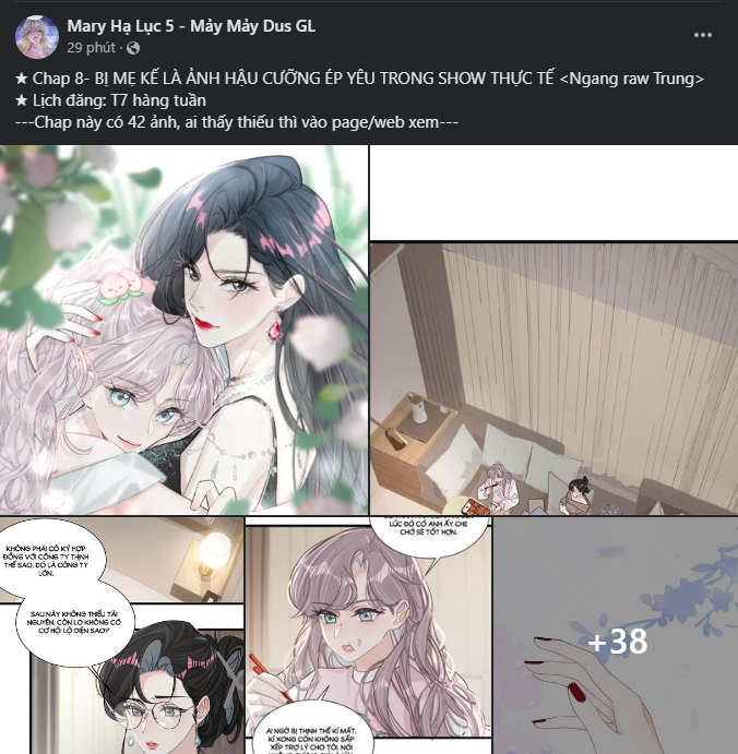 bị mẹ kế là ảnh hậu cưỡng ép yêu trong show thực tế chapter 8.1 2