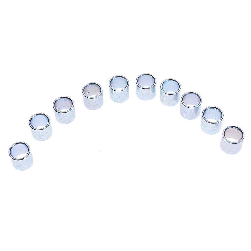 3-5pack 10 Pieces ID8mm Sturdy Inline Skate Roller Skating Wheels Bearing