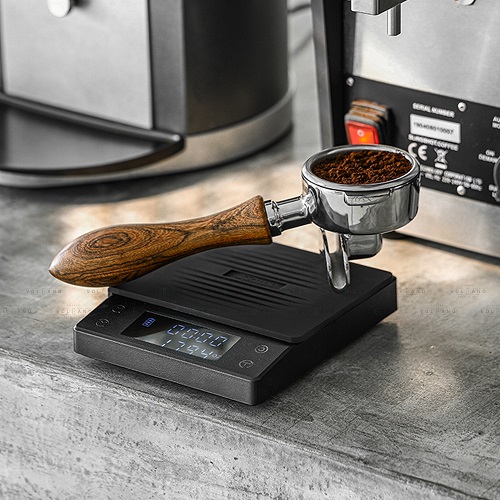 Cân điện tử cho pha chế cà phê đồ uống có đếm giờ Tiamo pin sạc