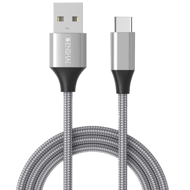 Dây Cáp Sạc USB Type-C Cho Điện Thoại GENSHAI 1m GT08 - Hàng Chính Hãng