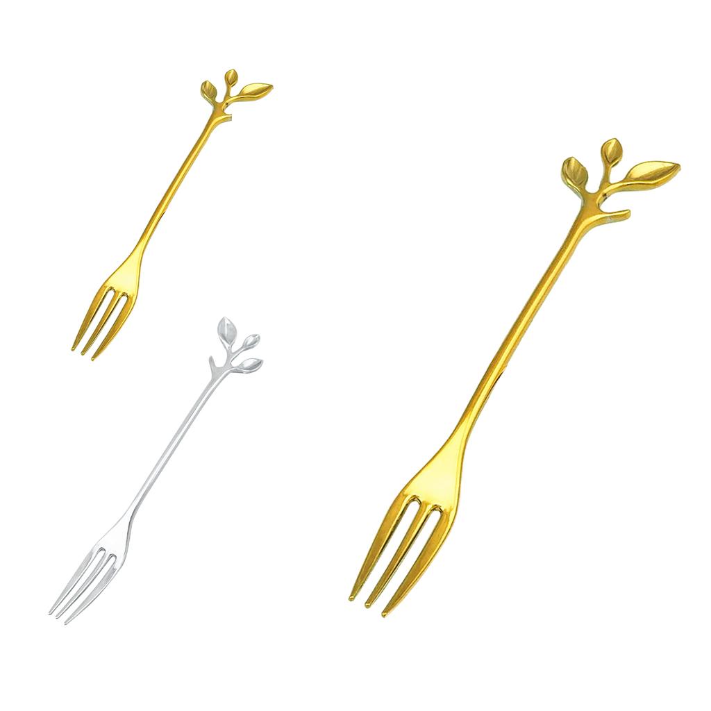 1 Piece Fork for Fruits Salad Snacks Desserts Ice - Cream Steak Heavy Duty