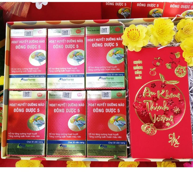 Viên uống hoạt huyết dưỡng não đông dược 5 hỗ trợ thiểu năng tuần hoàn
