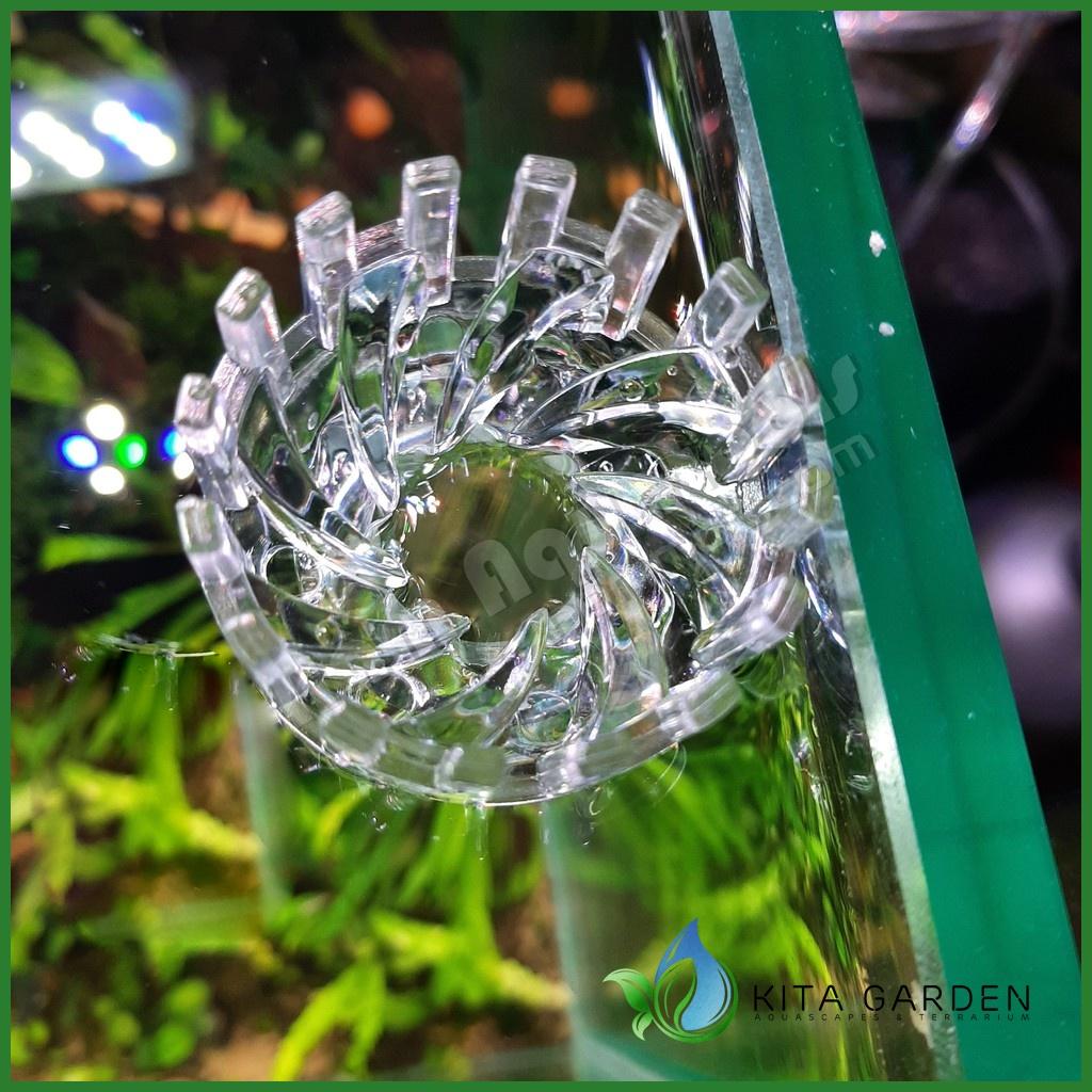 Đầu lọc váng xoay 3D acrylic