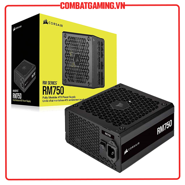 Nguồn CORSAIR RM750 80 Plus Gold Full Modular - Hàng Chính Hãng