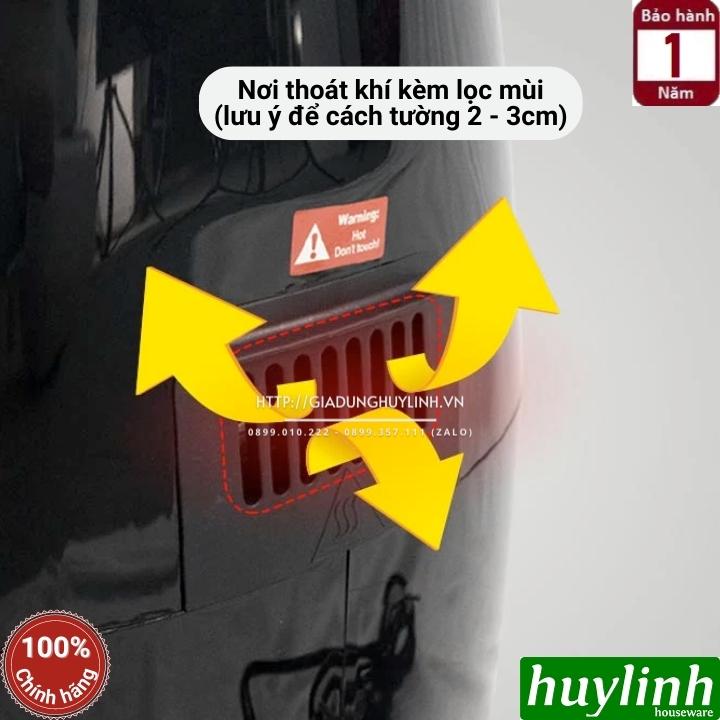 Nồi chiên không dầu Iruka I-67 - Dung tích 6 lít - Công suất 1800W [Iruka I67] - Hàng chính hãng