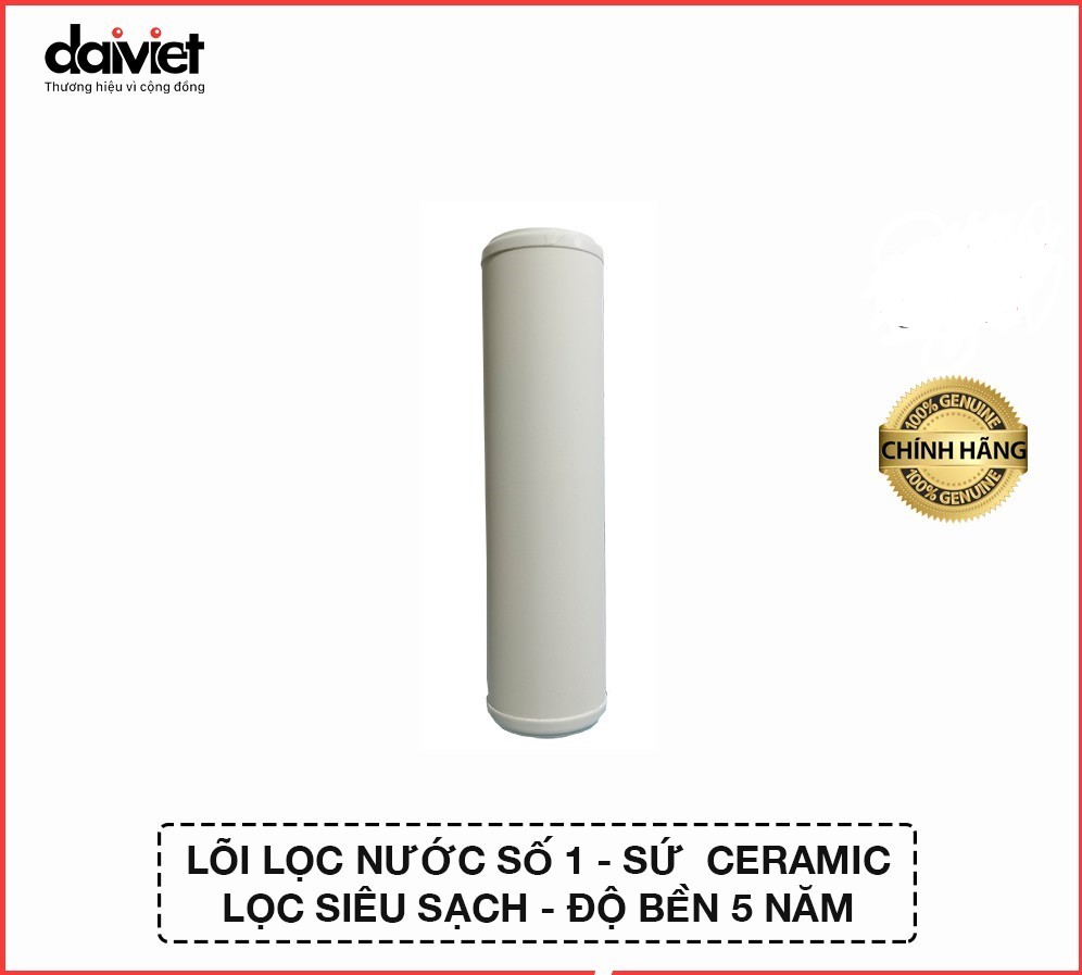 COMBO 3 LÕI LỌC NƯỚC THÔ 1-2-3 HÀNG CHÍNH HÃNG