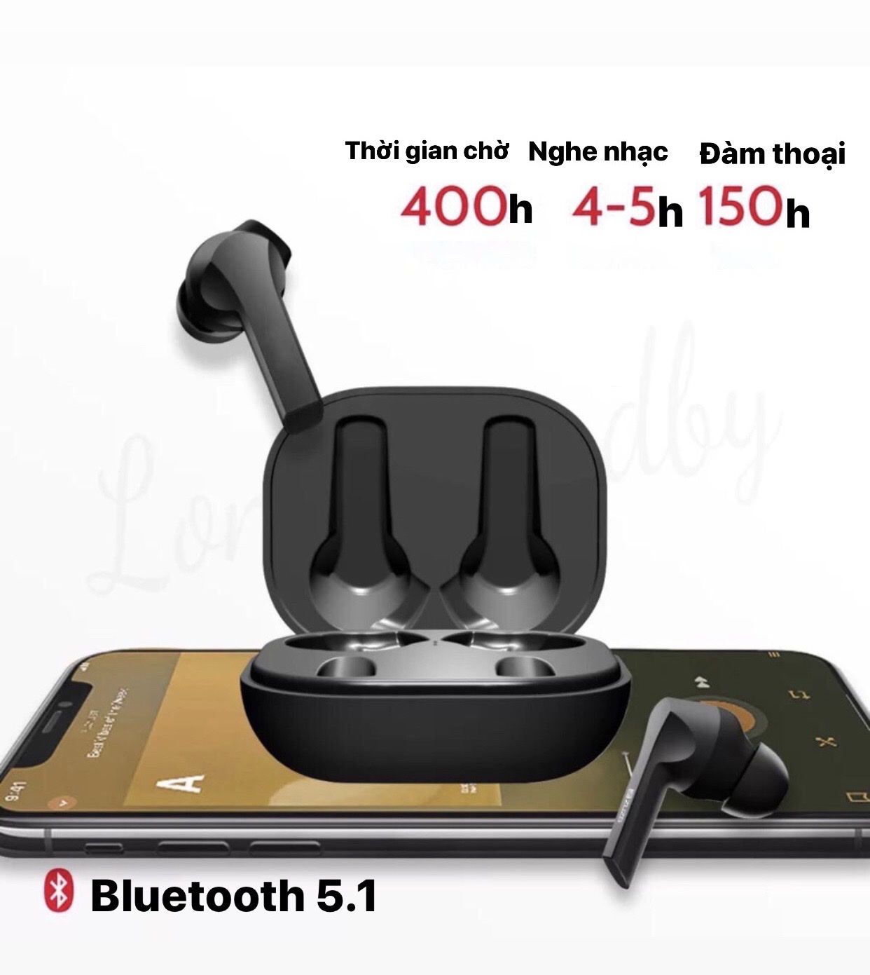 Tai Nghe Bluetooth 5.0 Chuẩn TWS Đột Phá Kiểu Dáng Đi Đầu Công Nghệ