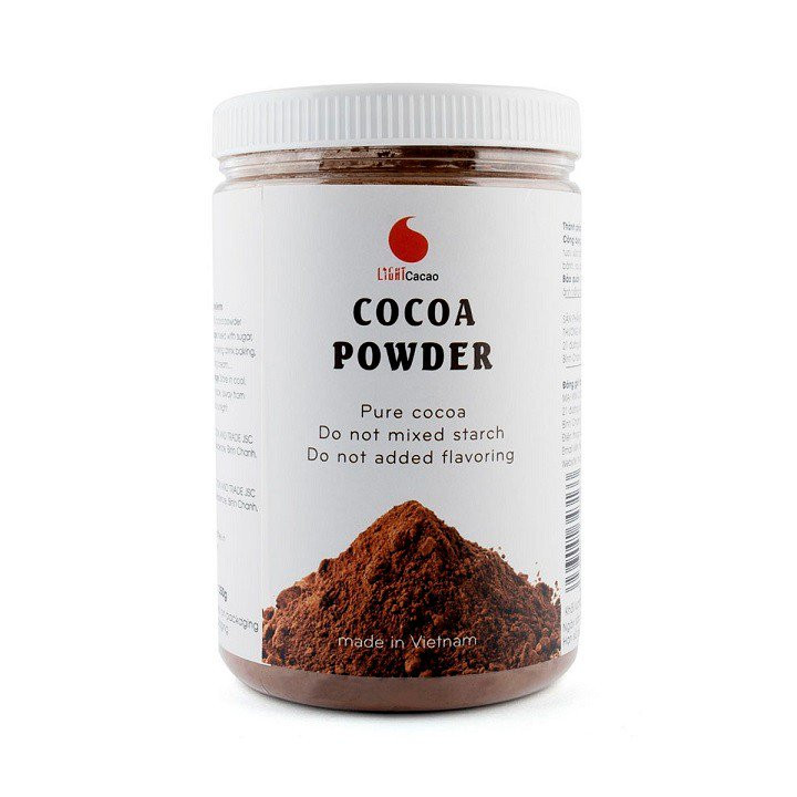 Bột Cacao nguyên chất Light Cacao tốt cho sức khỏe - hũ 350g