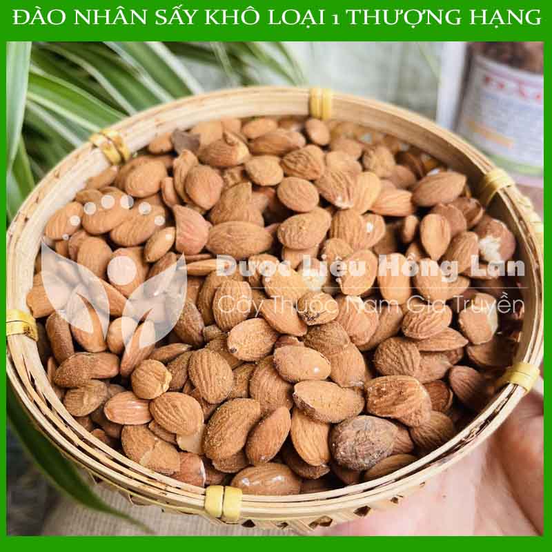 100g Đào nhân vị thuốc bắc khô sạch