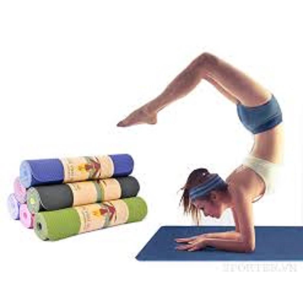 THẢM TẬP YOGA 180 x 60 x 0,7 ( cm ) ( KHO SỈ GIA DỤNG )