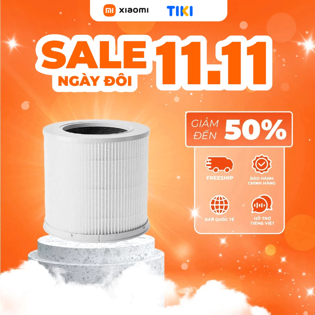 Lõi Lọc Không Khí Xiaomi Smart Air Purifier 4 Compact Filter - Hàng Chính Hãng