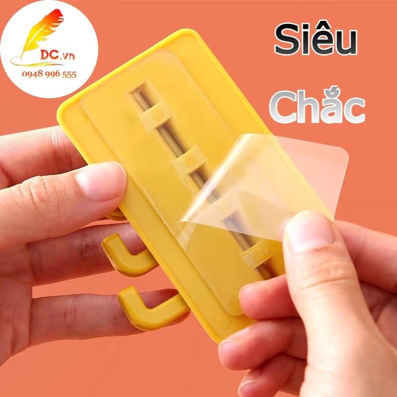 Móc Treo Thông Minh 4 Chấu Xoay 180 Độ Dán Tường Chắc Chắn Đa Năng Tiện Dụng