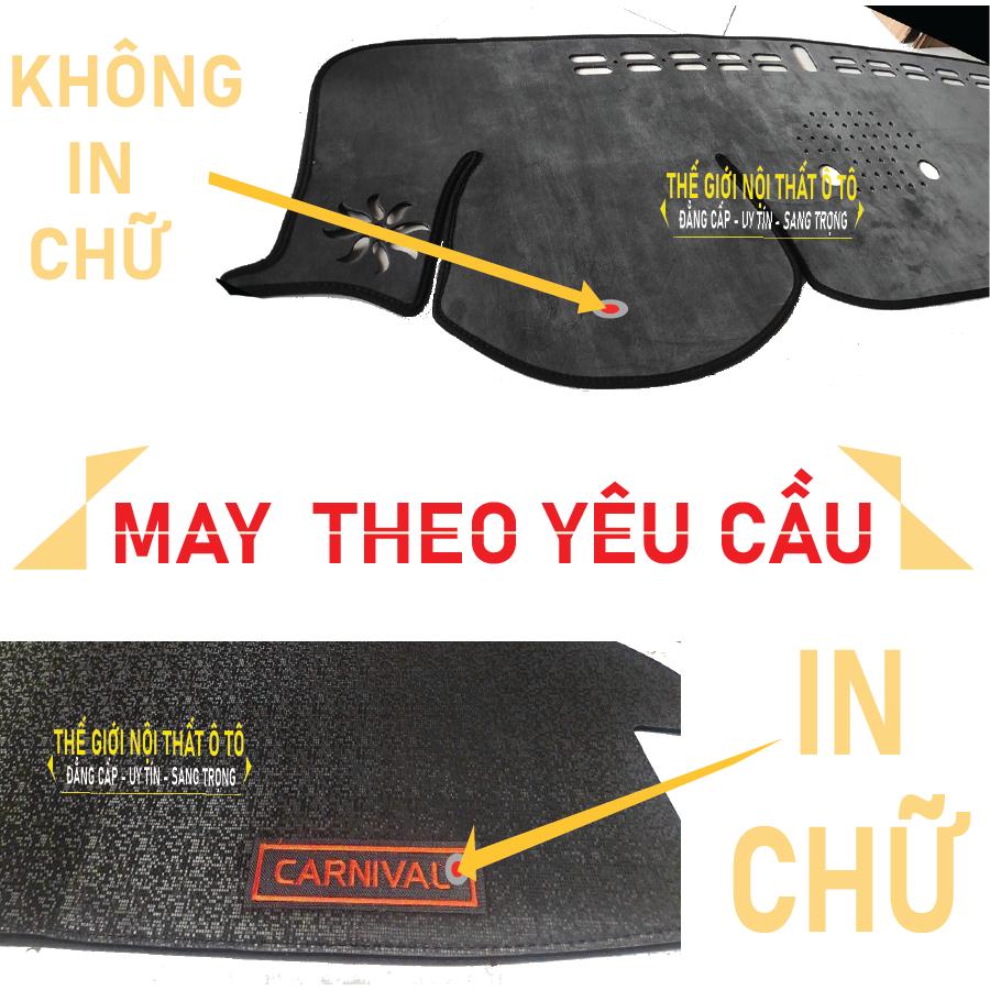 Thảm taplo toyota vios đời 2004 đến 2023 da cacbon,da vân gỗ, tuyết nhung chống nắng cao cấp