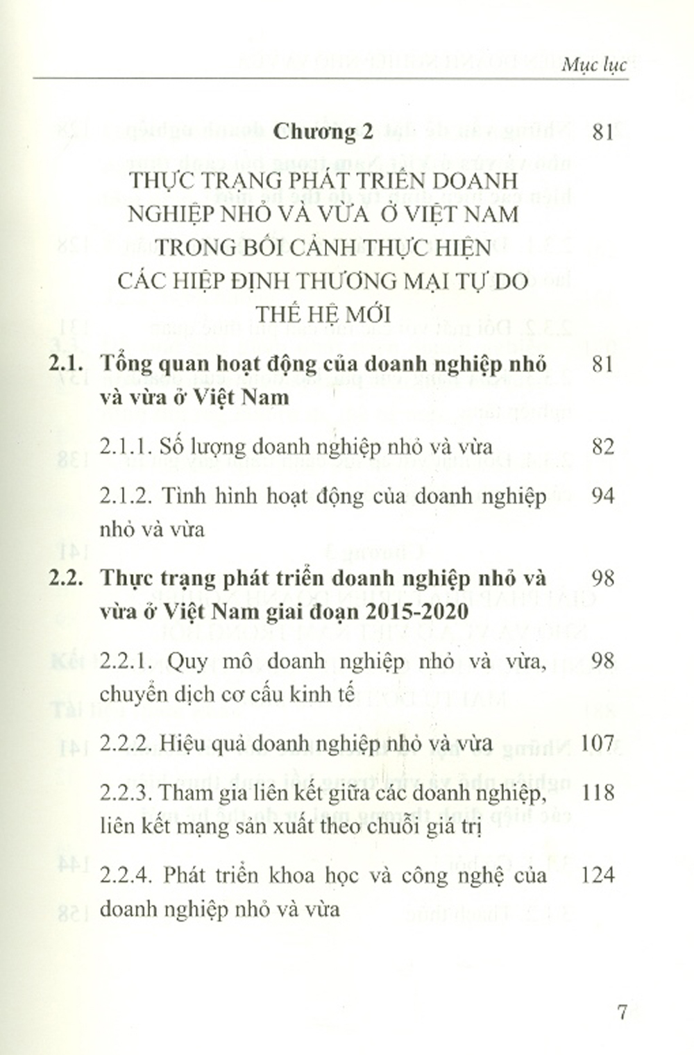 Phát Triển Doanh Nghiệp Nhỏ Và Vừa Ở Việt Nam Trong Bối Cảnh Thực Hiện Các Hiệp Định Thương Mại Tự Do Thế Hệ Mới (Sách Chuyên Khảo)