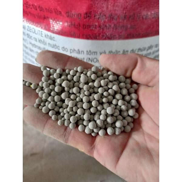 1kg Hạt Zeolite INDONESIA, THAILAND chuyên dùng để hấp thu loại bỏ khí độc hồ cá Koi, hồ tôm