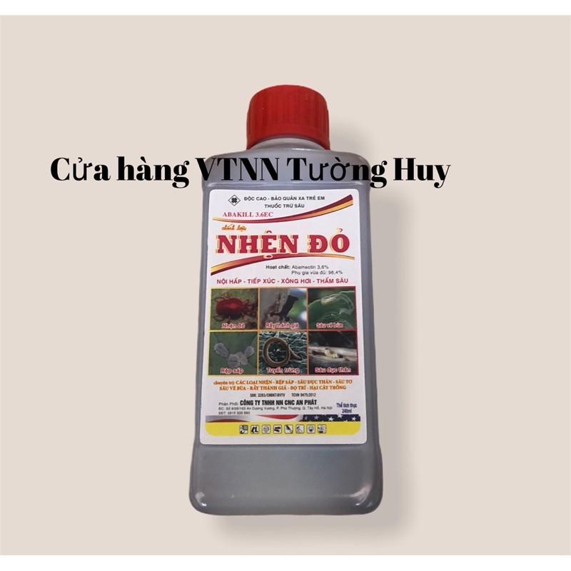 sản phẩm sinh học trừ nhện đỏ, rầy thánh giá...240ml