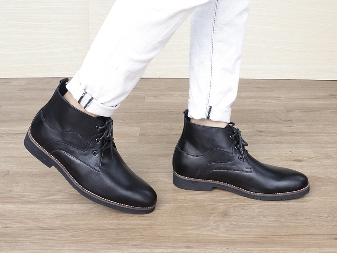 GIÀY TĂNG CHIỀU CAO GIÀY CAO DÀNH CHO NAM GIỚI T&TRA S1078 CAO CỔ - CAO 7CM GIÀY ĐỘN NAM CAO VƯỢT TRỘI