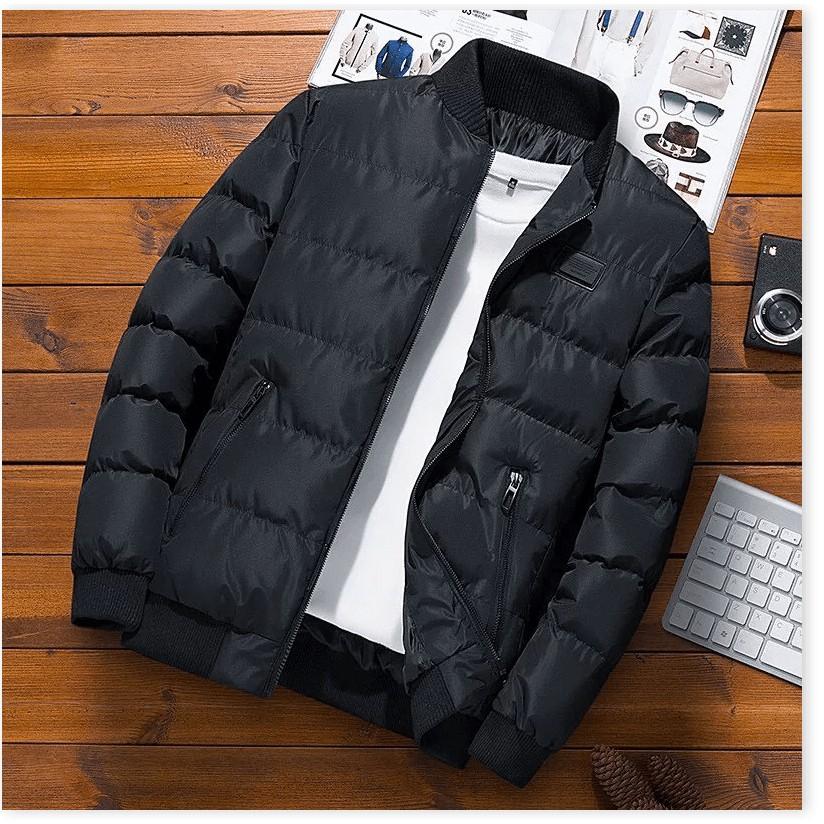 ÁO KHOÁC NAM/ÁO KHOÁC PHAO NAM TRẦN BÔNG 3 LỚP SIÊU ẤM ÁP MÙA ĐÔNG CÓ SIZE 3XL THỜI TRANG MỚI KINGS