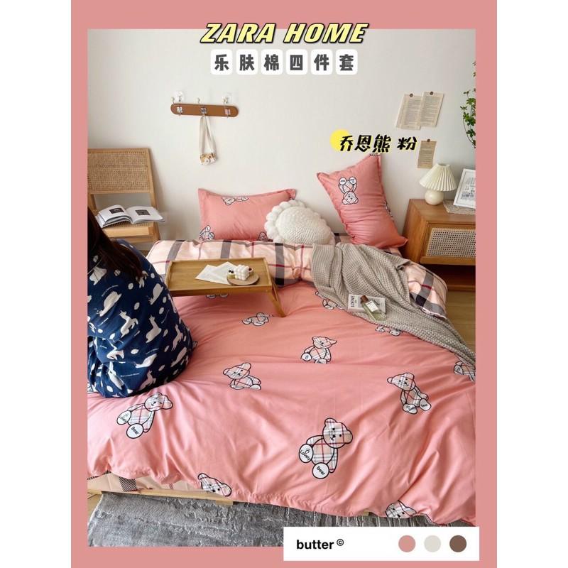 Bộ cotton poly 4 món hàng nhập