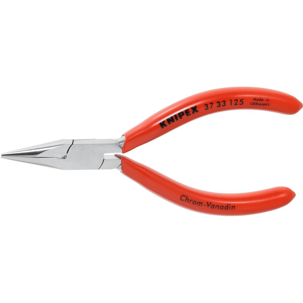 Kìm Mũi Nhọn Không Răng Knipex 37 33 125 - Hàng Chính Hãng 100% từ Đức