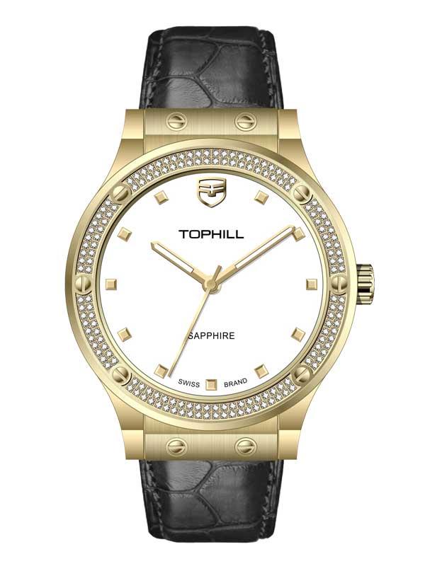 ĐỒNG HỒ TOPHILL TA053L.MB2652 Đồng hồ nữ Thụy Sĩ, kính sapphire, vỏ thép 316L