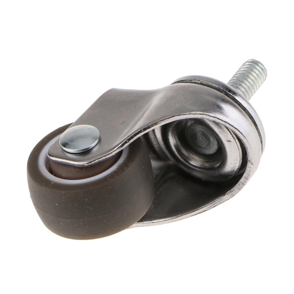 Cao Su Hạng Nặng Castor Bánh Xe đẩy Đồ Nội Thất Giường Caster Công Nghiệp