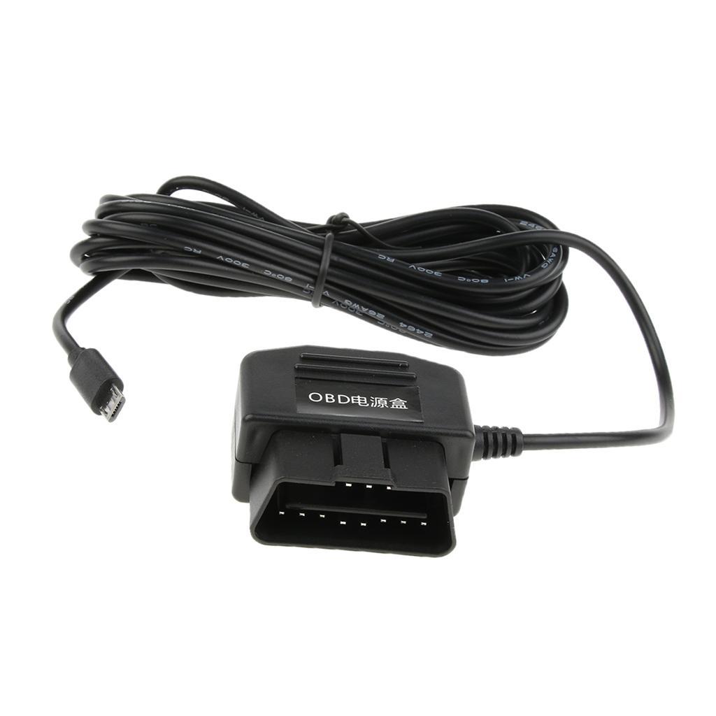 New 12V/36V to 5V/2A In Car Dash Cam Hardwire Kit with Micro USB Head Cable