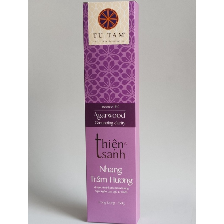 Nhang Trầm Hương Thiện Sanh Mùi Dịu Ngọt, Dài 30-40 Cm, 250 -300g