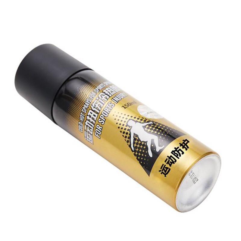 Bình xịt giảm đau Taan xịt lạnh chấn thương trong thể thao bóng đá chạy lạnh sau giảm đau nhanh khi bong gân