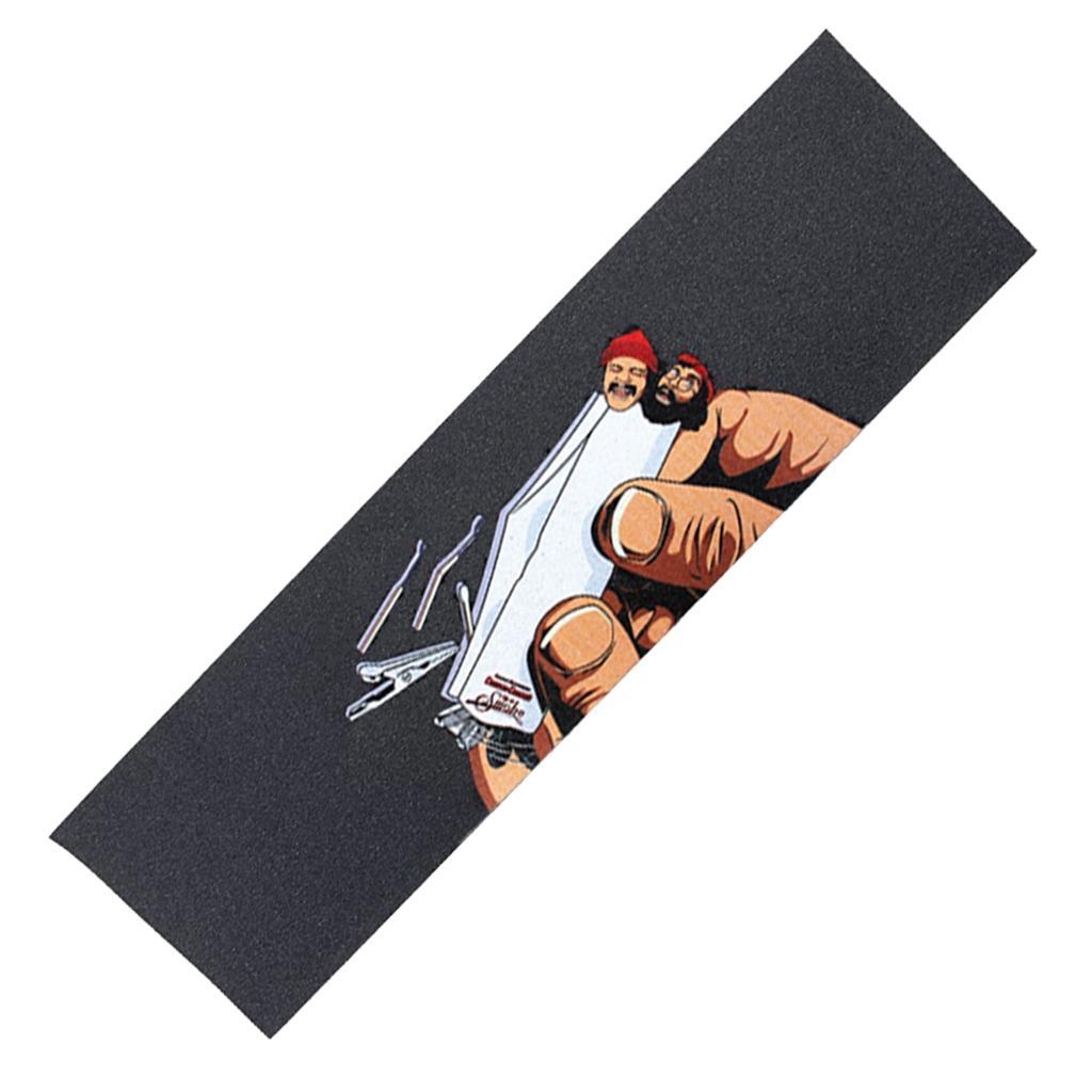 Pack of 2 Longboard Grip Tapes Griptape Sheets Sandpaper Sticker Colorful
