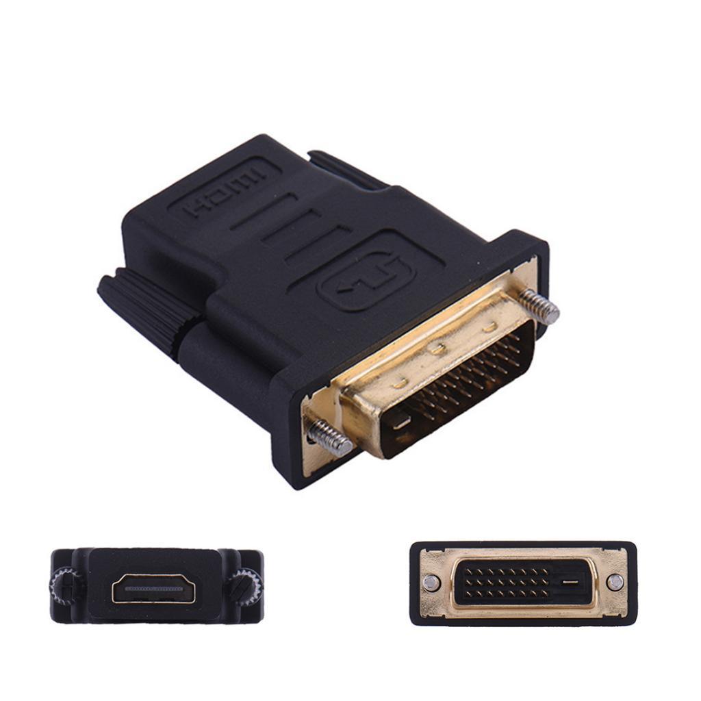DVI-D Male  to HDMI Female  Adapter Converter for HDTV