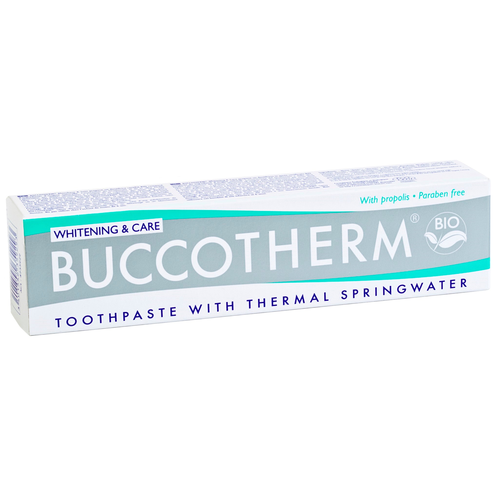 Kem đánh răng hữu cơ làm trắng răng vị bạc hà Buccotherm (75ml)