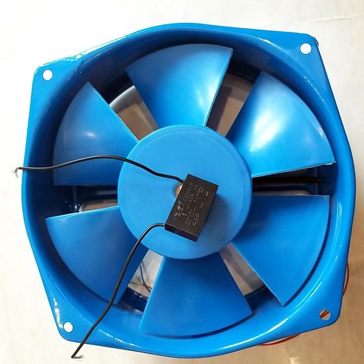 Quạt xanh 3 phakích thước 20x20x7cm dùng cho máy hàn mig