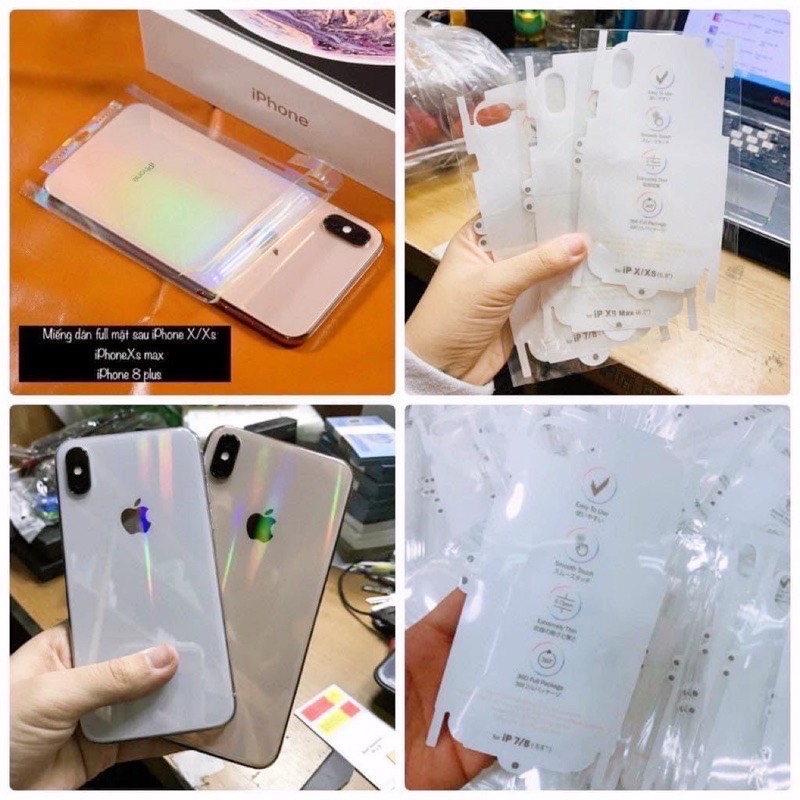 Miếng dán cường lực dẻo PPF cho iPhone 11/11Pro/11 Promax tự phục hồi trầy xướt