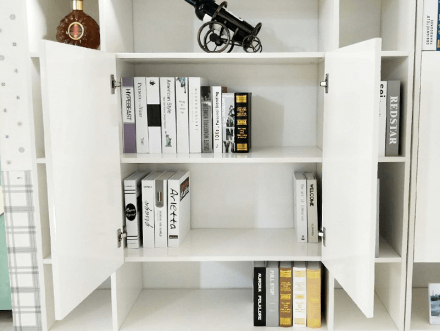 Giá sách gỗ công nghiệp hiện đại