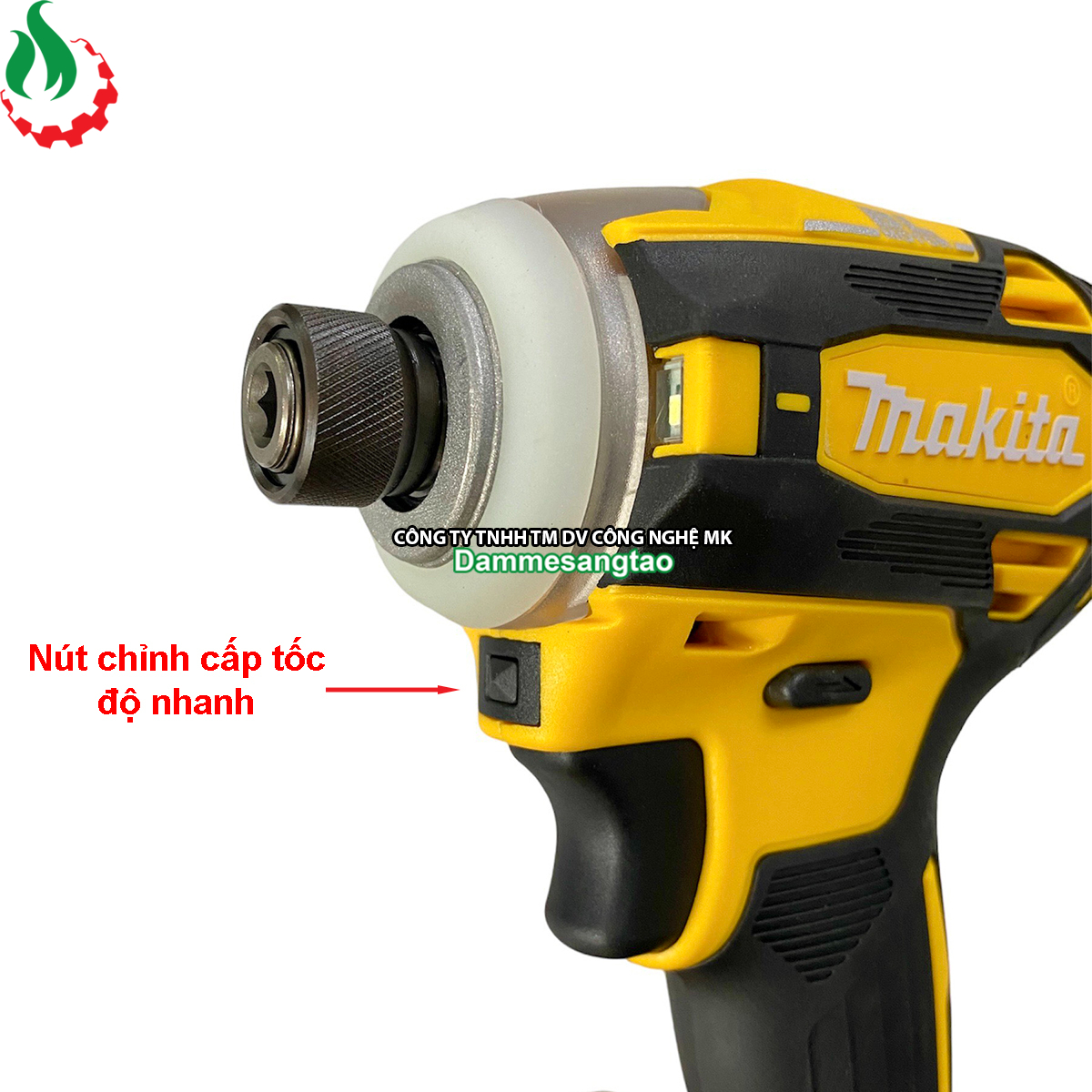 Thân máy bắn vít dùng pin 18V không chổi than (Mẫu 6) (Không pin)