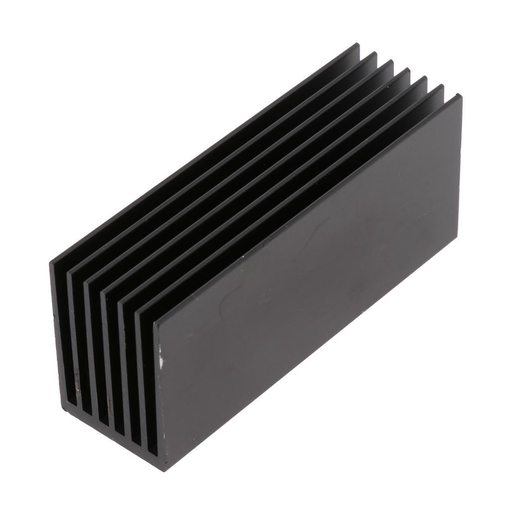 M.2 NVMe SSD Heatsink Cooler Solid State Drive Heat Sink Cooling Fin -Black