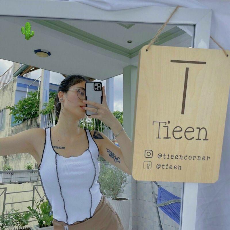 Áo ba lỗ viền nổi bần bật