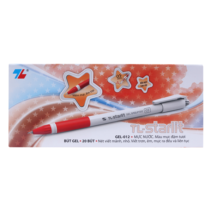 Hộp 20 Cây Bút Gel Thiên Long TL-012