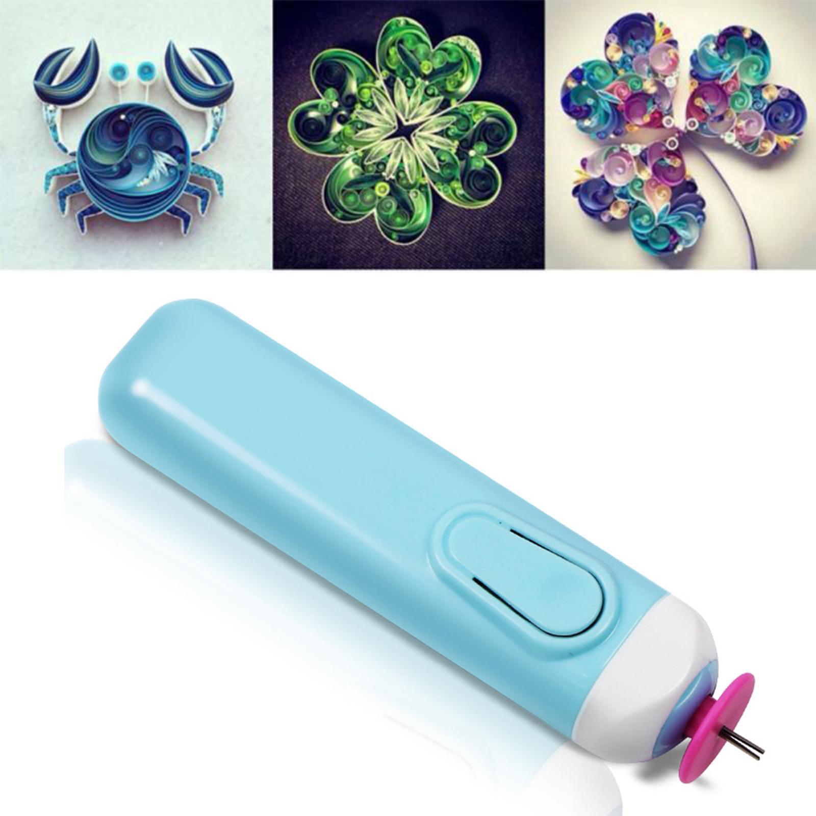 Electric Quilling Pen Slotted Tool for Origami Card Making Scrapbooking