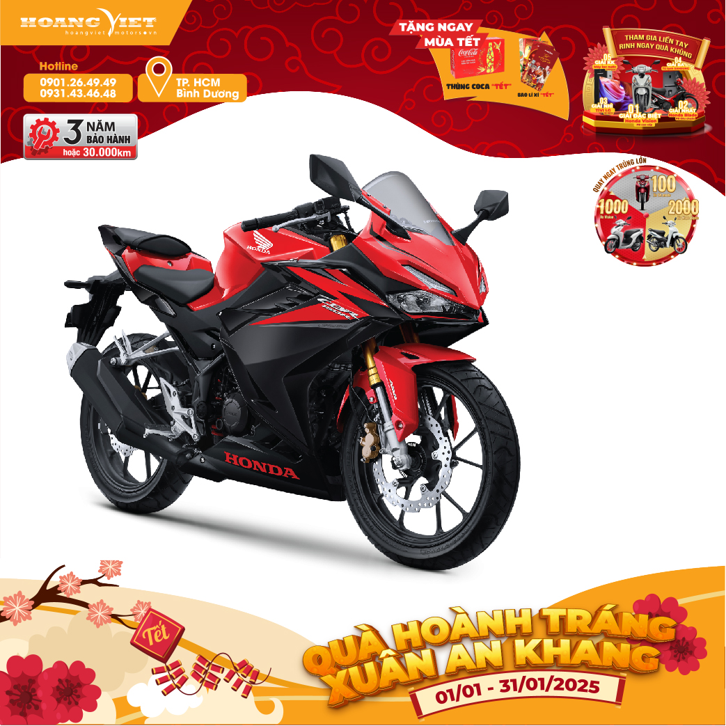 Xe máy Honda CBR150R Phiên Bản Tiêu Chuẩn 2023